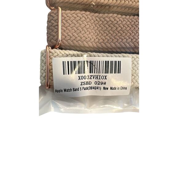 Apple Watch Braided Band – 5-Pack - Picture 2 of 3